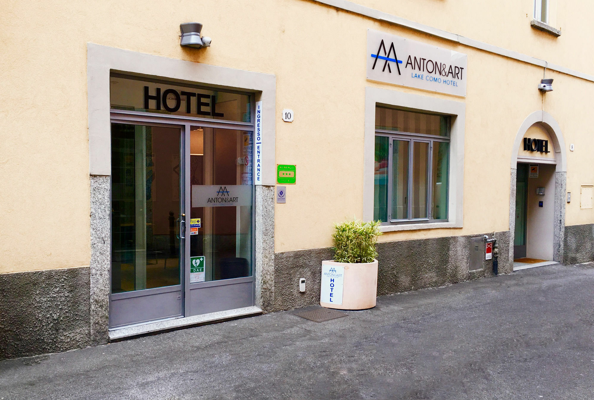 Anton&Art Hotel Lake Como Eksteriør billede